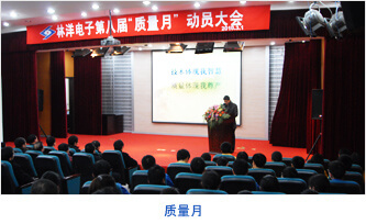 林洋電子第八屆“質(zhì)量月”活動(dòng)拉開(kāi)帷幕