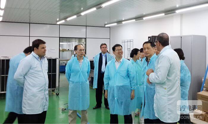 時(shí)任國家商務(wù)部副部長李金早考察海興巴西公司