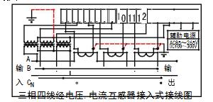 威勝DSSY331-MB3(三相三線(xiàn))DTSY341-MB3(三相四線(xiàn))預(yù)付費(fèi)電能表接線(xiàn)圖