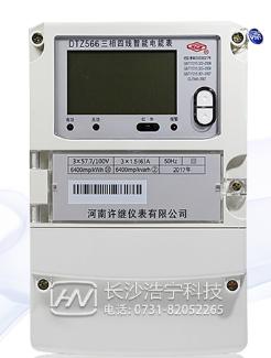 許繼DTZ566三相四線智能電表怎么接線？